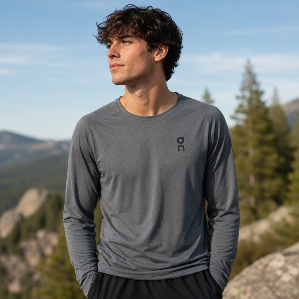 On Running On Cloud Comfort Long Tee Swiss Athletic Sports Outdoors Comfort S